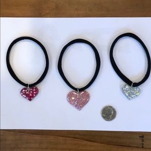 Glitter heart chokers perfect for Valentines Day!